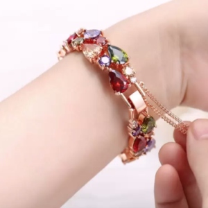 Radiant Gold-Plated Metal Bracelet ✨