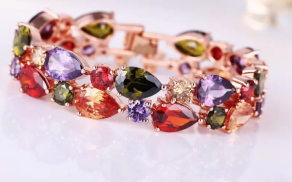 Radiant Gold-Plated Metal Bracelet ✨