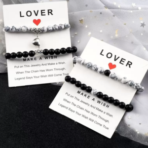 Lustrous Silver Stone Friendship Bracelet ✨💎