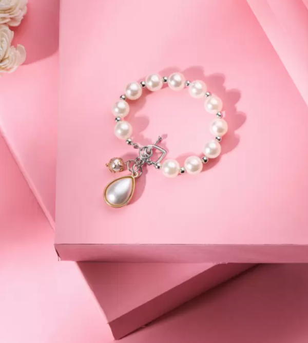 Twin Pearls Bracelet