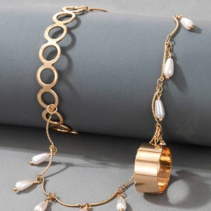 “Link Ring Bracelet”🔗💛