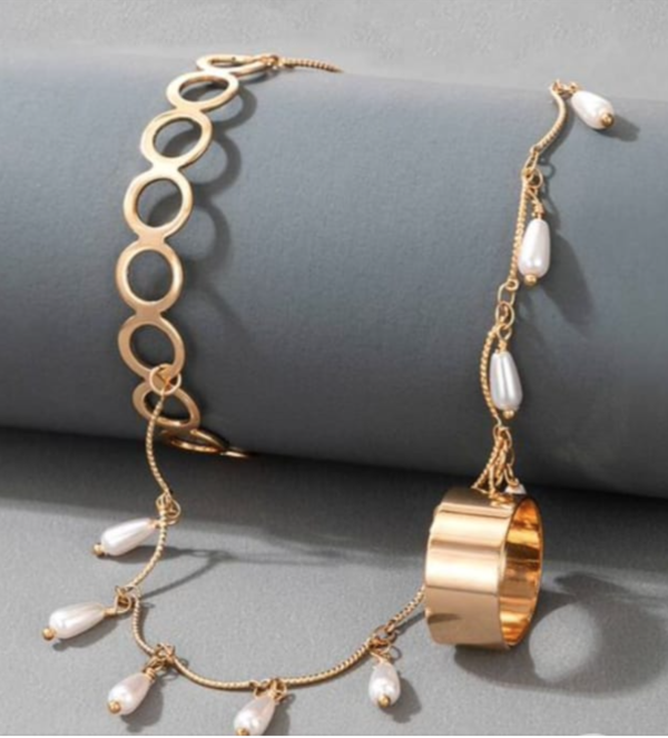 "Link Ring Bracelet"🔗💛 - Image 2