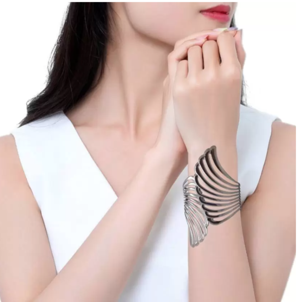 Midnight Silver Bangle - Image 3