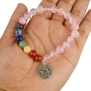 Rose Aura Loop Bracelet