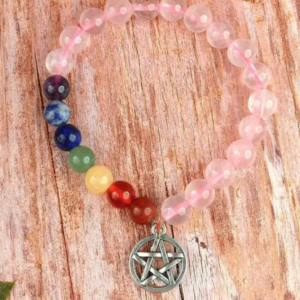 Rose Aura Loop Bracelet