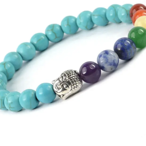 7 Chakra Crystal Aventurine Bracelet