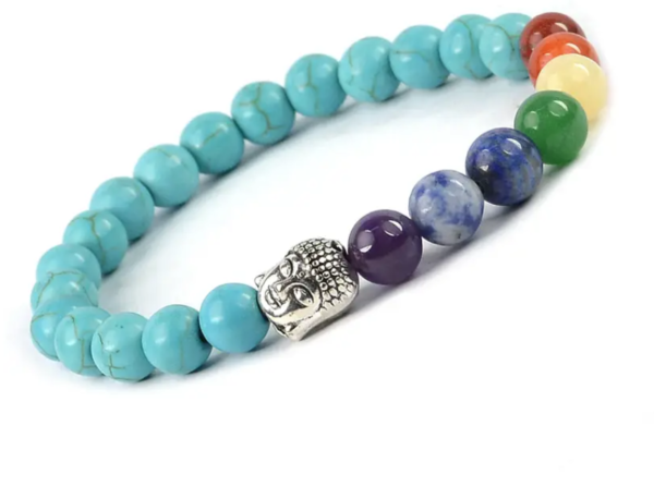 7 Chakra Crystal Aventurine Bracelet - Image 2