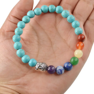 7 Chakra Crystal Aventurine Bracelet