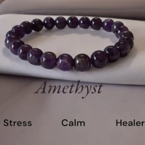 Crystal Amethyst Bracelet