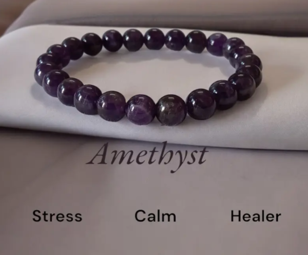 Crystal Amethyst Bracelet