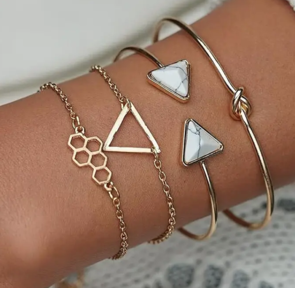 Lustrous Steel Bracelet