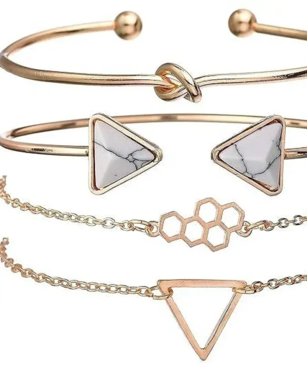 Lustrous Steel Bracelet - Image 3