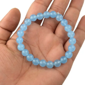 Elegant Blue Pearl Bracelet