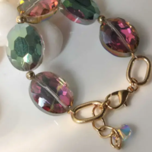 Mystic Gold Bead Bracelet