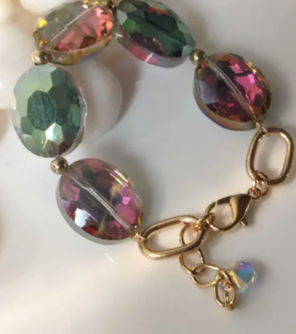 Mystic Gold Bead Bracelet - Image 2