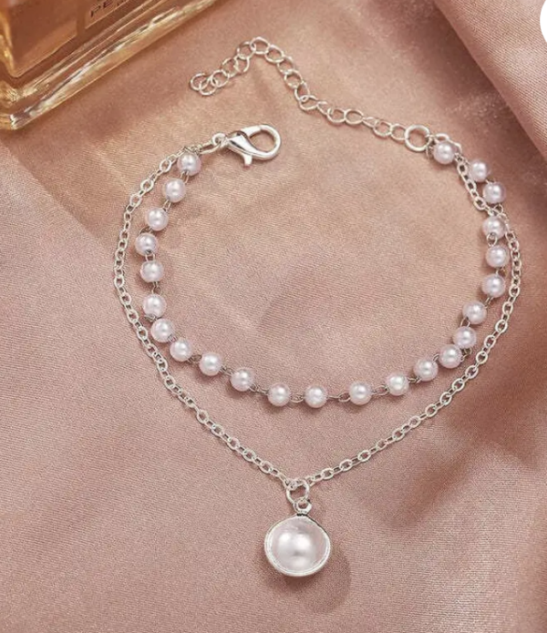 Nice Pearl Gold bracelet - Image 4