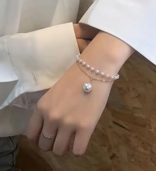 Nice Pearl Gold bracelet
