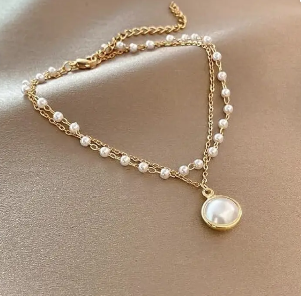 Nice Pearl Gold bracelet - Image 3