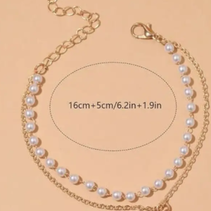 Nice Pearl Gold bracelet