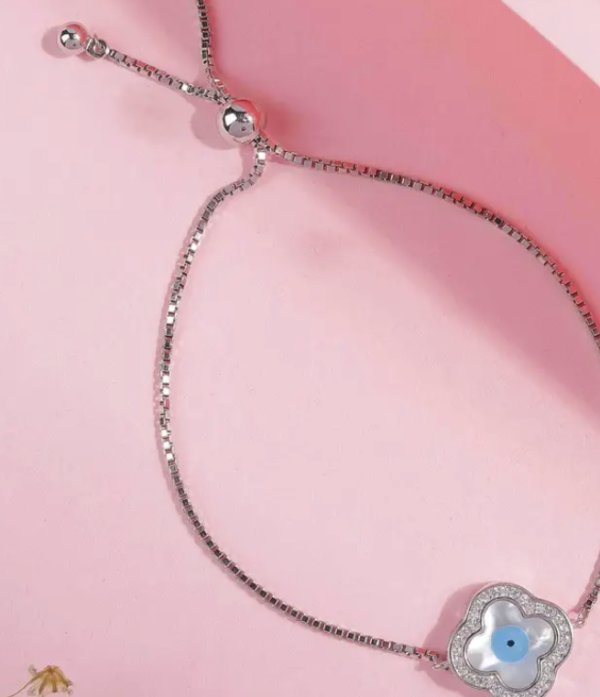 Luxe Rhodium Bracelet - Image 4