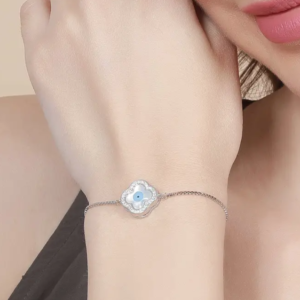 Luxe Rhodium Bracelet