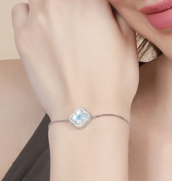 Luxe Rhodium Bracelet