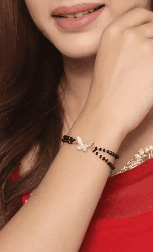 Butterfly Bliss Mangalsutra Bracelet